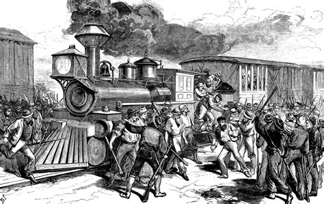 The Great Railroad Strike of 1877: A Catalyst for Labor Reform Amidst Post-Civil War Industrial Boom